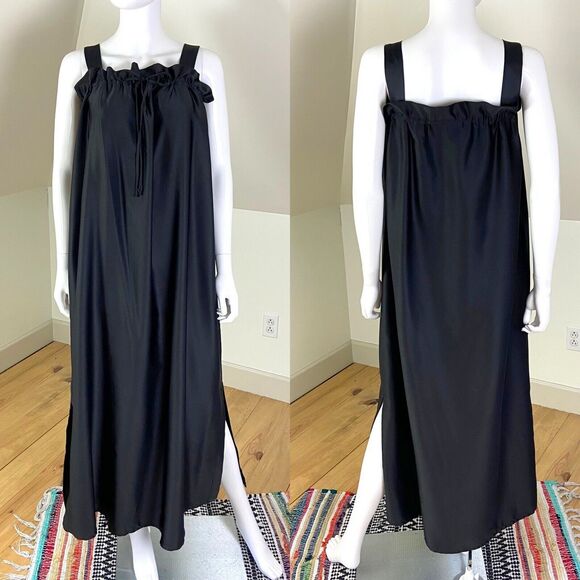 Vintage 70s Disco Maxi Dress Metallic Jacket Set Lester Hayatt Saks Fifth Ave S - Picture 2 of 9